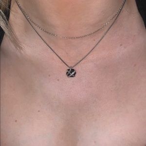 Authentic David Yurman. Black Onyx & Diamonds